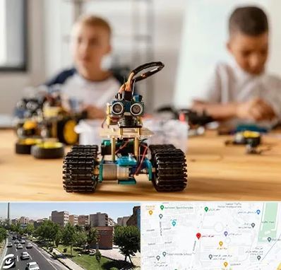 آموزشگاه رباتیک در شهرک آزمایش