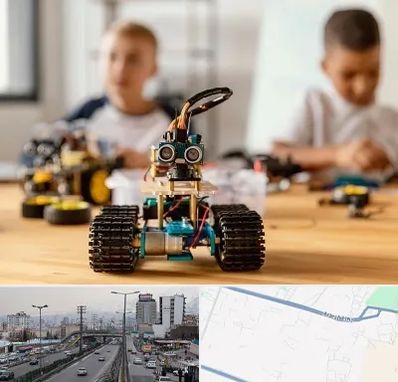 آموزشگاه رباتیک در بلوار ارتش