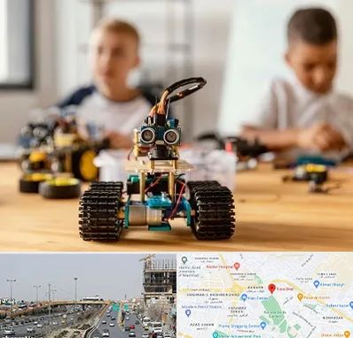 آموزشگاه رباتیک در بلوار توس مشهد