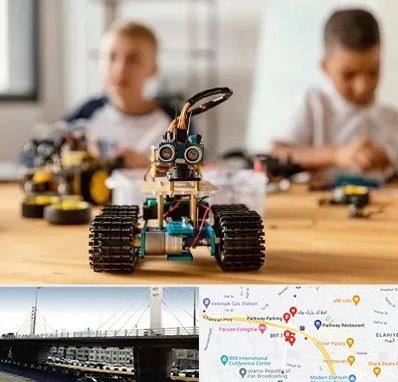 آموزشگاه رباتیک در پارک وی