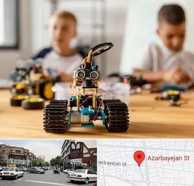 آموزشگاه رباتیک در خیابان آذربایجان