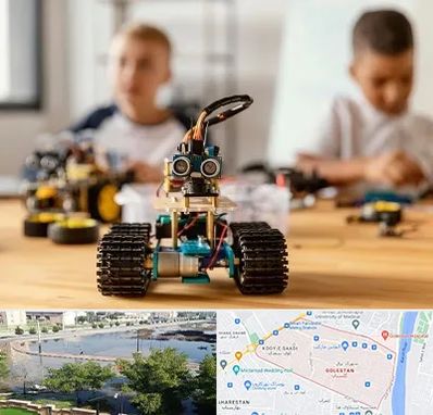 آموزشگاه رباتیک در گلستان اهواز