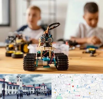 آموزشگاه رباتیک در میدان شهرداری رشت