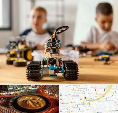 آموزشگاه رباتیک در میدان ولیعصر