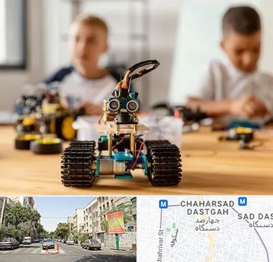 آموزشگاه رباتیک در چهارصد دستگاه
