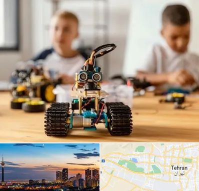 آموزشگاه رباتیک در غرب تهران 