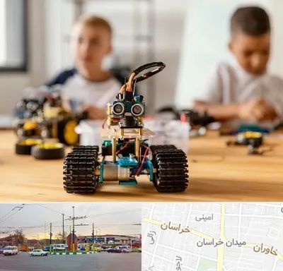 آموزشگاه رباتیک در میدان خراسان