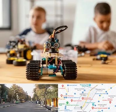 آموزشگاه رباتیک در شریعتی