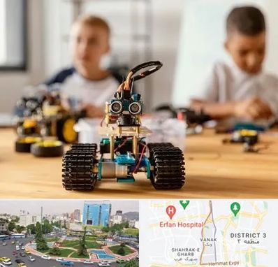 آموزشگاه رباتیک در ونک 