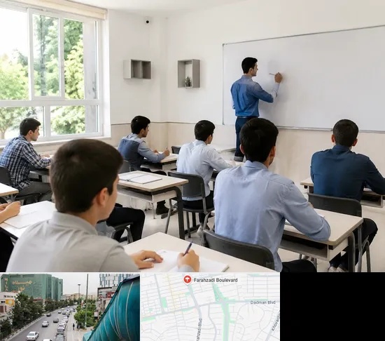 مدرسه غیرانتفاعی پسرانه در بلوار فرحزادی