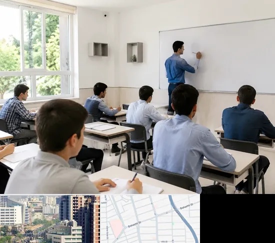 مدرسه غیرانتفاعی پسرانه در خیابان بهشتی