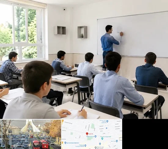 مدرسه غیرانتفاعی پسرانه در خیابان آزادی