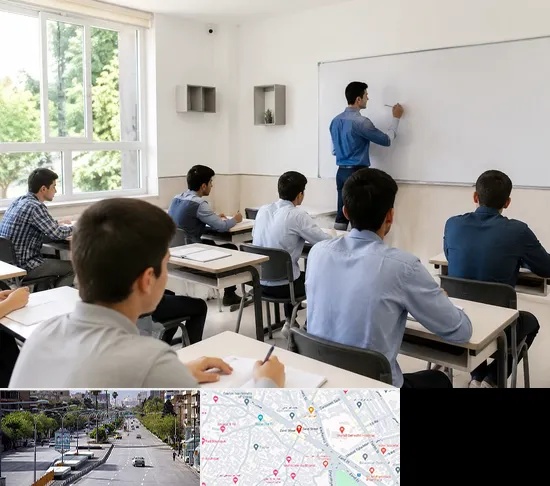 مدرسه غیرانتفاعی پسرانه در خیابان زند شیراز