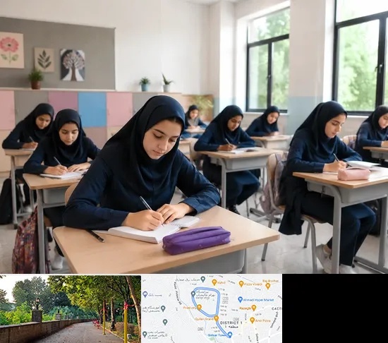 مدرسه غیرانتفاعی دخترانه در بلوار گیلان رشت