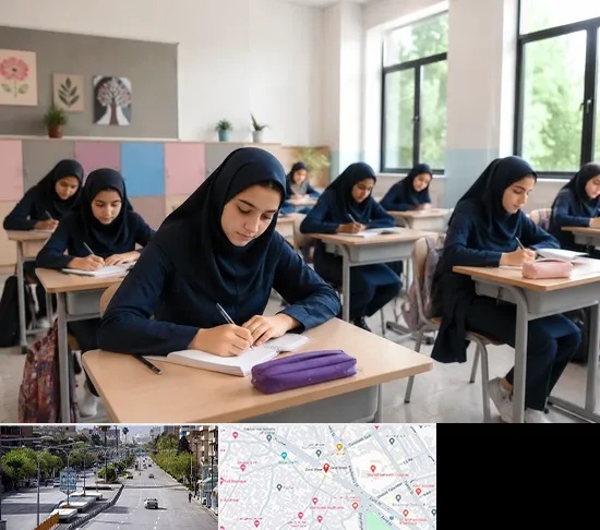 مدرسه غیرانتفاعی دخترانه در خیابان زند شیراز