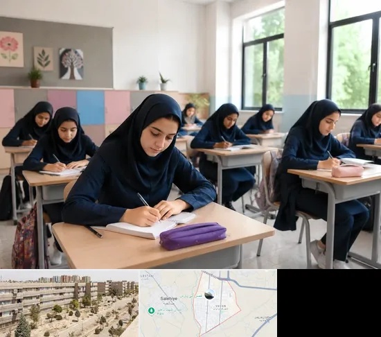 مدرسه غیرانتفاعی دخترانه در واوان اسلامشهر