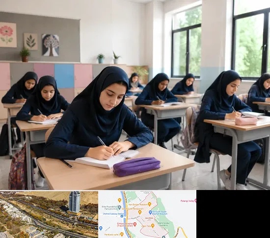 مدرسه غیرانتفاعی دخترانه در خیابان نیایش شیراز