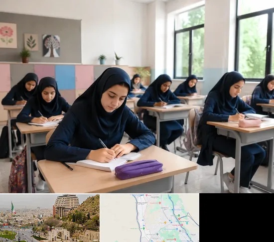 مدرسه غیرانتفاعی دخترانه در فرهنگ شهر شیراز