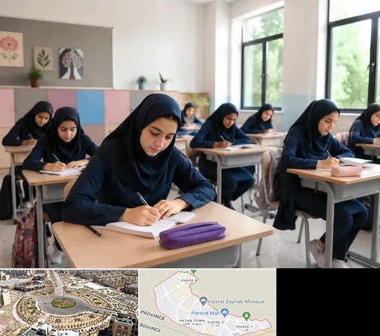 مدرسه غیرانتفاعی دخترانه در پرند