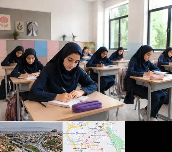 مدرسه غیرانتفاعی دخترانه در معالی آباد شیراز
