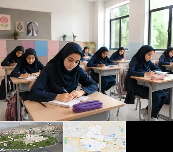 مدرسه غیرانتفاعی دخترانه در بومهن