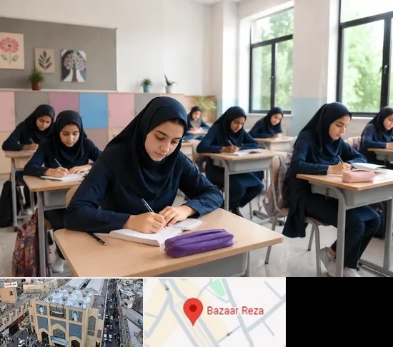 مدرسه غیرانتفاعی دخترانه در بازار رضا مشهد