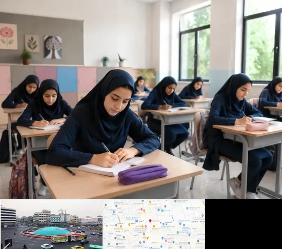 مدرسه غیرانتفاعی دخترانه در میدان انقلاب