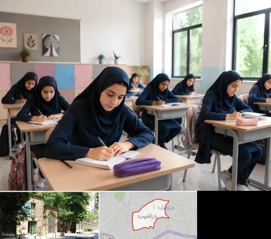 مدرسه غیرانتفاعی دخترانه در دزاشیب