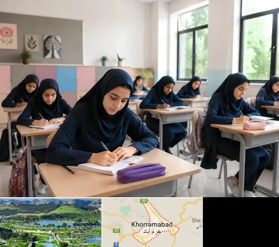 مدرسه غیرانتفاعی دخترانه در خرم آباد