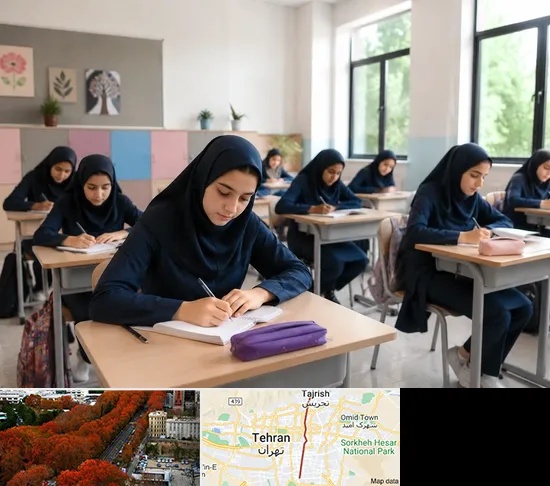مدرسه غیرانتفاعی دخترانه در ولیعصر