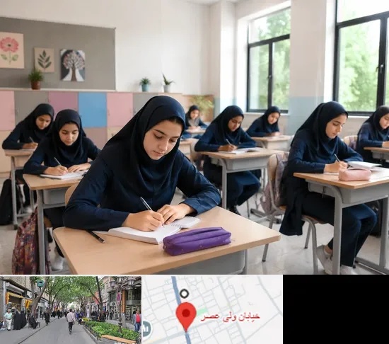 مدرسه غیرانتفاعی دخترانه در ولیعصر شهریار
