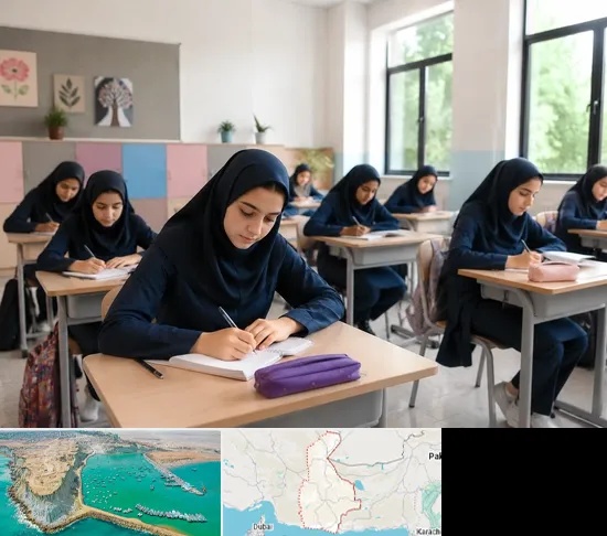 مدرسه غیرانتفاعی دخترانه در سیستان و بلوچستان