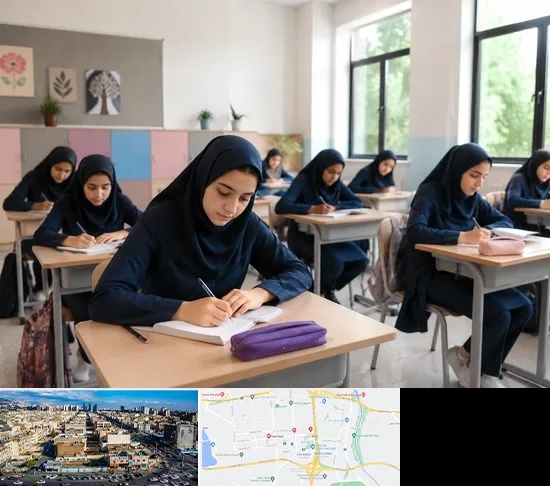 مدرسه غیرانتفاعی دخترانه در شهرک راه آهن