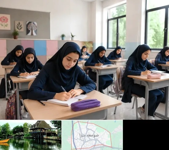 مدرسه غیرانتفاعی دخترانه در صومعه سرا
