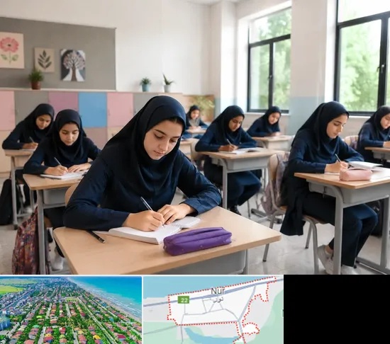 مدرسه غیرانتفاعی دخترانه در نور