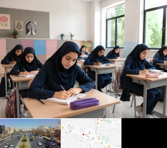 مدرسه غیرانتفاعی دخترانه در بلوار معلم مشهد