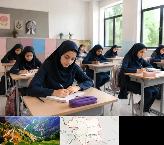 مدرسه غیرانتفاعی دخترانه در کردستان