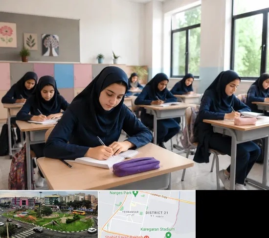 مدرسه غیرانتفاعی دخترانه در تهرانسر