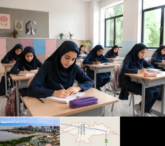 مدرسه غیرانتفاعی دخترانه در بندر ترکمن