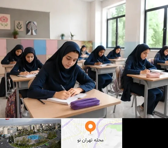 مدرسه غیرانتفاعی دخترانه در تهران نو