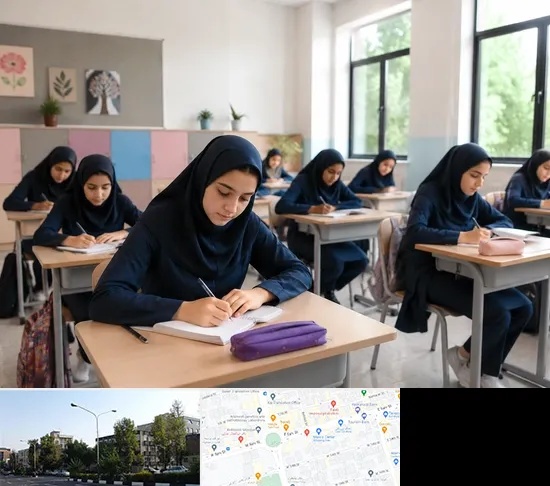 مدرسه غیرانتفاعی دخترانه در میدان کاج