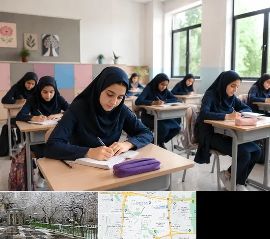 مدرسه غیرانتفاعی دخترانه در باغ فیض