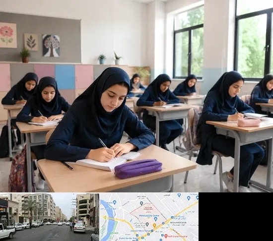 مدرسه غیرانتفاعی دخترانه در زیتون کارمندی اهواز