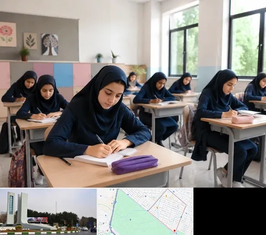مدرسه غیرانتفاعی دخترانه در بلوار فلسیطین مشهد