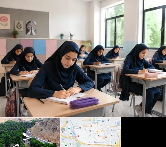 مدرسه غیرانتفاعی دخترانه در کن