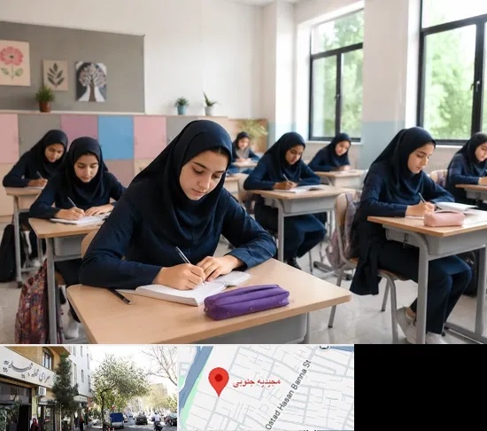 مدرسه غیرانتفاعی دخترانه در مجیدیه جنوبی