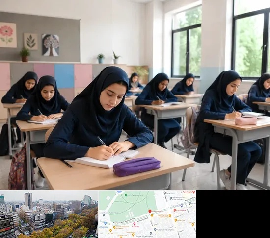 مدرسه غیرانتفاعی دخترانه در بلوار کشاورز