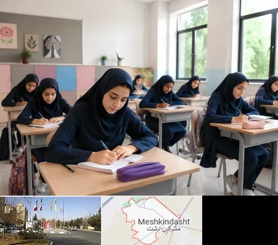 مدرسه غیرانتفاعی دخترانه در مشکین دشت