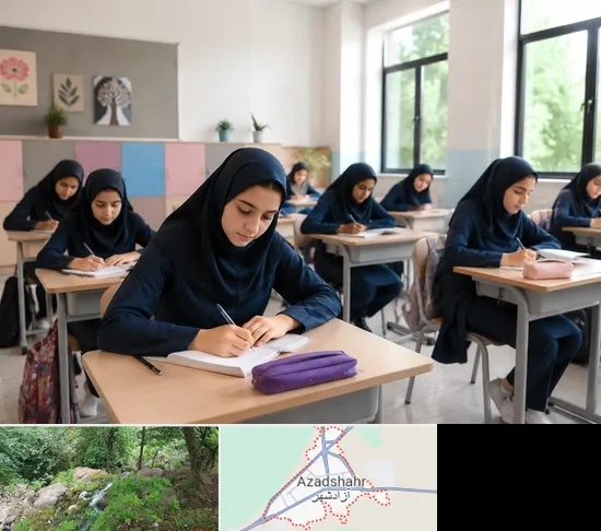 مدرسه غیرانتفاعی دخترانه در آزادشهر