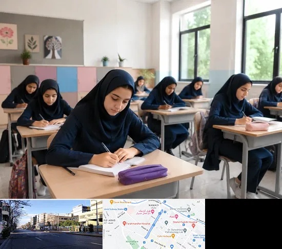مدرسه غیرانتفاعی دخترانه در خیابان ملاصدرا شیراز